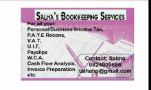 Salma's Bookkeeping Services logo